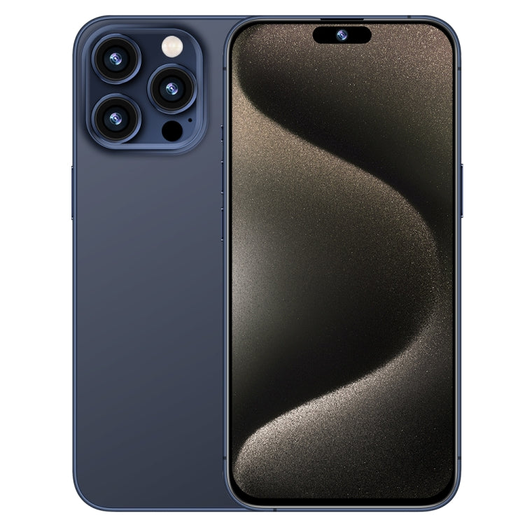 i15 Pro Max / Q5A, 6GB+128GB, 6.5 inch Screen, Face Identification, Android 10 MTK6762 Octa Core, OTG, NFC, Network: 4G, Dual SIM(Titanium Blue) -  by PMC TechLife | Online Shopping South Africa | PMC TechLife | Buy Now Pay Later Mobicred