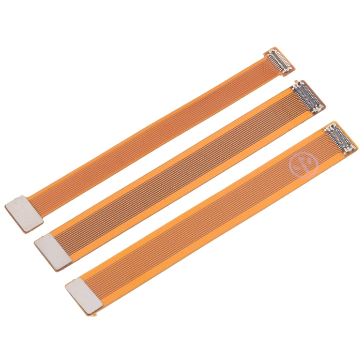 For iPhone 11 Pro Max 3pcs/Set Rear Camera Extension Test Flex Cable - Test Tools by PMC TechLife | Online Shopping South Africa | PMC TechLife | Buy Now Pay Later Mobicred