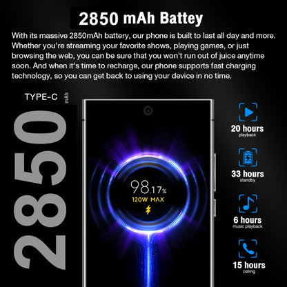 S24 Ultra / L26A, 3GB+64GB, 6.75 inch Screen, Android 8.1 MTK6753 Octa Core, Network: 4G, Dual SIM(Black) -  by PMC Jewellery | Online Shopping South Africa | PMC Jewellery