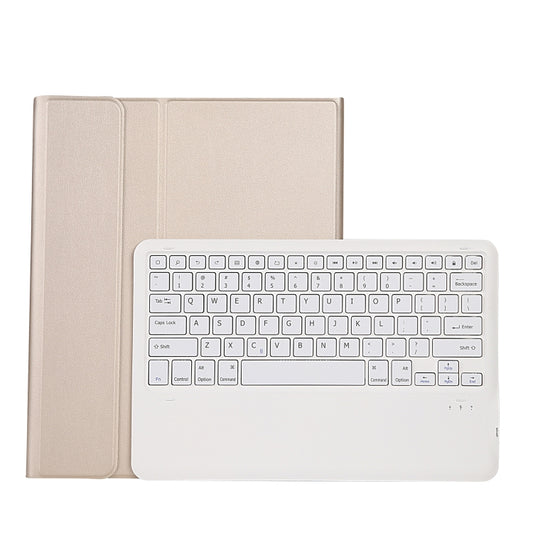 For iPad Pro 13 2024 A13B Detachable Ultra-Thin Bluetooth Keyboard Leather Tablet Case with Pen Slot(Gold) - For iPad Pro by PMC Jewellery | Online Shopping South Africa | PMC Jewellery | Buy Now Pay Later Mobicred