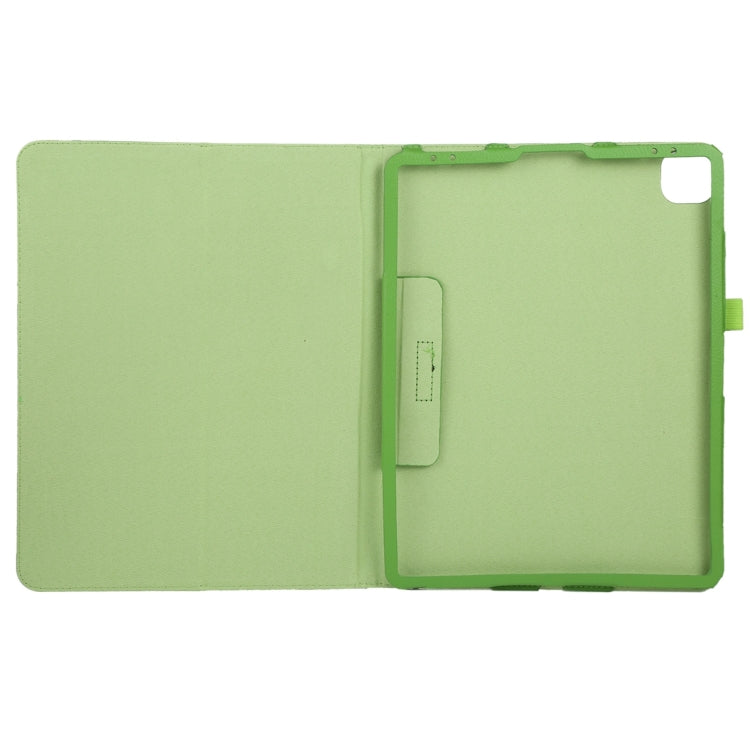For iPad Pro 11 2024 Litchi Texture Solid Color Leather Tablet Case(Green) - iPad Pro 11 2024 Cases by PMC Jewellery | Online Shopping South Africa | PMC Jewellery | Buy Now Pay Later Mobicred