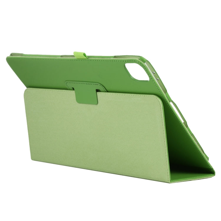 For iPad Pro 11 2024 Litchi Texture Solid Color Leather Tablet Case(Green) - iPad Pro 11 2024 Cases by PMC Jewellery | Online Shopping South Africa | PMC Jewellery | Buy Now Pay Later Mobicred