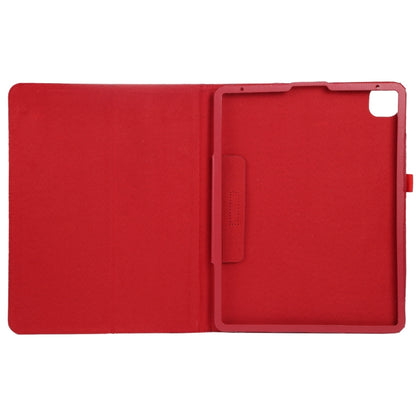 For iPad Pro 11 2024 Litchi Texture Solid Color Leather Tablet Case(Red) - iPad Pro 11 2024 Cases by PMC Jewellery | Online Shopping South Africa | PMC Jewellery | Buy Now Pay Later Mobicred