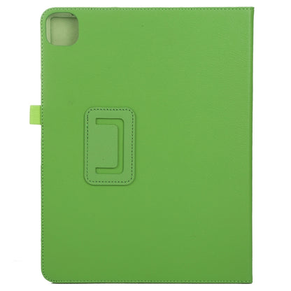 For iPad Pro 13 2024 Litchi Texture Solid Color Leather Tablet Case(Green) - iPad Pro 13 2024 Cases by PMC Jewellery | Online Shopping South Africa | PMC Jewellery | Buy Now Pay Later Mobicred