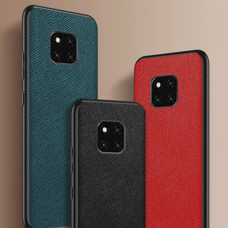 For Huawei Mate 60 Cross Texture PU Leather Phone Case(Dark Green) - Huawei Cases by PMC TechLife | Online Shopping South Africa | PMC TechLife | Buy Now Pay Later Mobicred