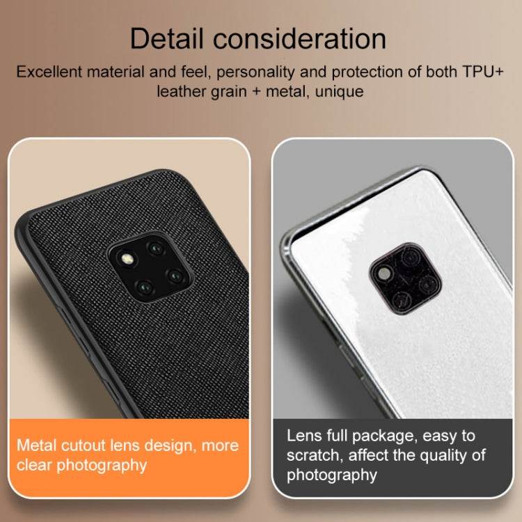 For Huawei Mate 60 Cross Texture PU Leather Phone Case(Dark Green) - Huawei Cases by PMC TechLife | Online Shopping South Africa | PMC TechLife | Buy Now Pay Later Mobicred