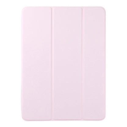 For iPad Pro 13 2024 Double-sided Clip Non-buckle Magnetic PU Smart Tablet Case(Pink) - iPad Air 13 2024 Cases by PMC Jewellery | Online Shopping South Africa | PMC Jewellery | Buy Now Pay Later Mobicred