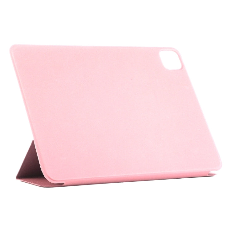 For iPad Pro 13 2024 Double-sided Clip Non-buckle Magnetic PU Smart Tablet Case(Rose Gold) - iPad Air 13 2024 Cases by PMC Jewellery | Online Shopping South Africa | PMC Jewellery | Buy Now Pay Later Mobicred