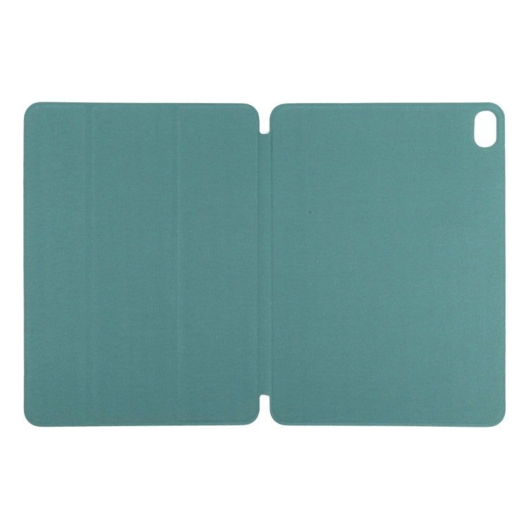 For iPad Air 11 2024 Double-sided Clip Non-buckle Magnetic PU Smart Tablet Case(Green) - iPad Air 11 2024 Cases by PMC Jewellery | Online Shopping South Africa | PMC Jewellery | Buy Now Pay Later Mobicred