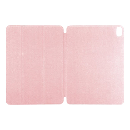 For iPad Air 11 2024 Double-sided Clip Non-buckle Magnetic PU Smart Tablet Case(Rose Gold) - iPad Air 11 2024 Cases by PMC Jewellery | Online Shopping South Africa | PMC Jewellery | Buy Now Pay Later Mobicred