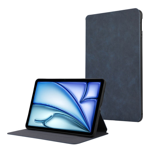 For iPad Air 11 2024 TPU Flip Tablet Protective Leather Case(Dark Blue) - iPad Air 11 2024 Cases by PMC Jewellery | Online Shopping South Africa | PMC Jewellery | Buy Now Pay Later Mobicred