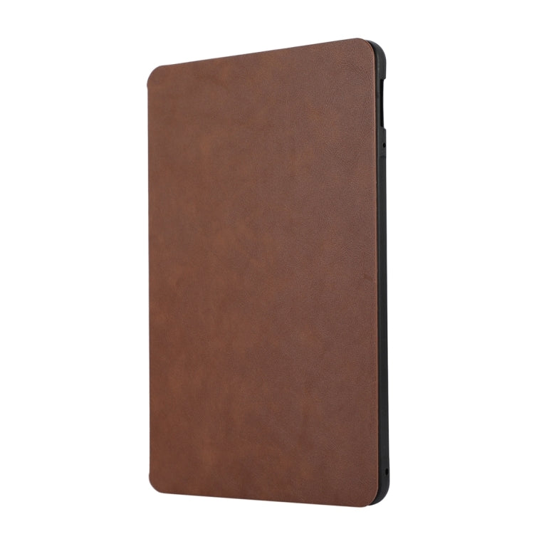 For iPad Air 11 2024 TPU Flip Tablet Protective Leather Case(Brown) - iPad Air 11 2024 Cases by PMC Jewellery | Online Shopping South Africa | PMC Jewellery | Buy Now Pay Later Mobicred
