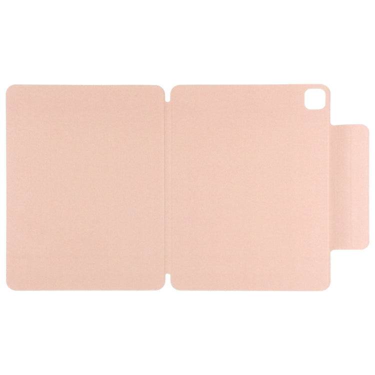 For iPad Pro 13 2024 Double-sided Clip Fixed Buckle Magnetic PU Leather Smart Tablet Case(Gold) - iPad Pro 13 2024 Cases by PMC TechLife | Online Shopping South Africa | PMC TechLife | Buy Now Pay Later Mobicred