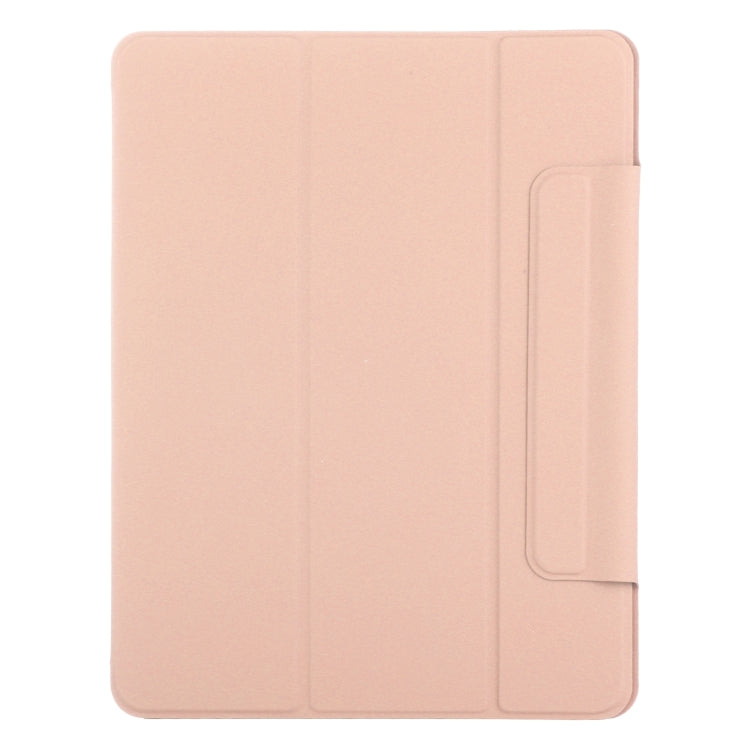 For iPad Air 11 2024 Double-sided Clip Fixed Buckle Magnetic PU Leather Smart Tablet Case(Gold) - iPad Air 11 2024 Cases by PMC Jewellery | Online Shopping South Africa | PMC Jewellery | Buy Now Pay Later Mobicred