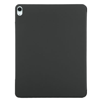 For iPad Air 13 2024 Double-sided Clip Fixed Buckle Magnetic PU Leather Smart Tablet Case(Black) - iPad Air 13 2024 Cases by PMC Jewellery | Online Shopping South Africa | PMC Jewellery | Buy Now Pay Later Mobicred