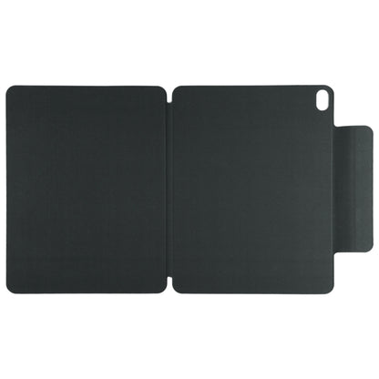 For iPad Air 13 2024 Double-sided Clip Fixed Buckle Magnetic PU Leather Smart Tablet Case(Black) - iPad Air 13 2024 Cases by PMC Jewellery | Online Shopping South Africa | PMC Jewellery | Buy Now Pay Later Mobicred