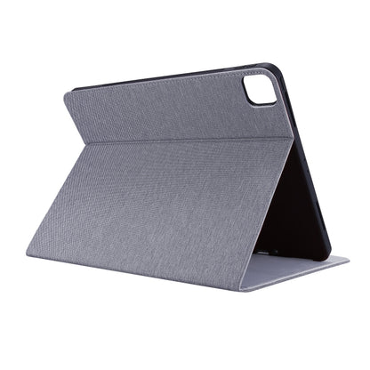 For iPad Air 11 2024 Fabric Leather Tablet Case(Grey) - iPad Air 11 2024 Cases by PMC Jewellery | Online Shopping South Africa | PMC Jewellery | Buy Now Pay Later Mobicred