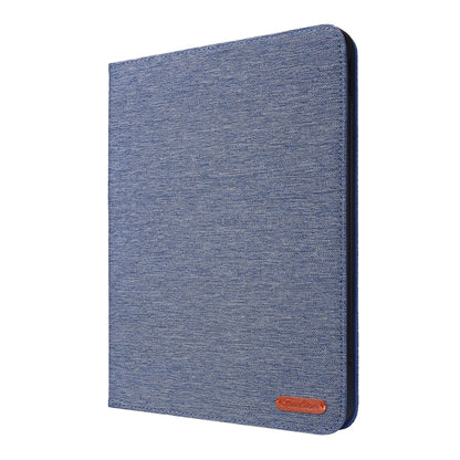 For iPad Pro 13 2024 Fabric Leather Tablet Case(Blue) - iPad Pro 13 2024 Cases by PMC Jewellery | Online Shopping South Africa | PMC Jewellery | Buy Now Pay Later Mobicred