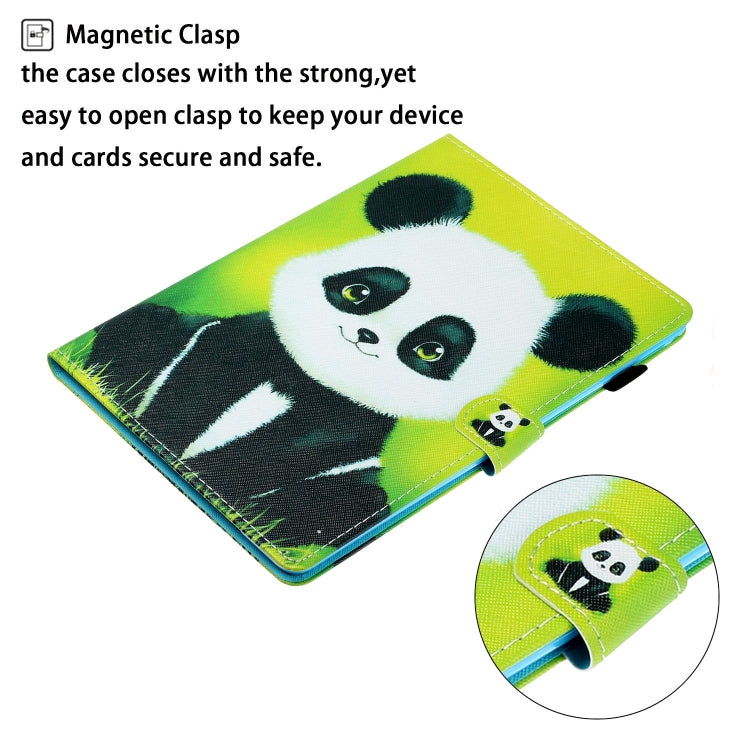 For iPad Pro 11 2024 Coloured Drawing Stitching Smart Leather Tablet Case(Panda) - free shipping - PMC TechLife - Order now!