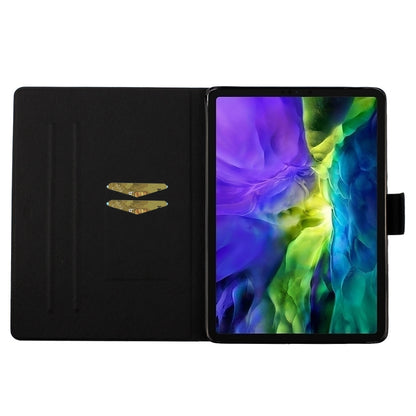 For iPad Pro 11 2024 Voltage Coloured Drawing Smart Leather Tablet Case(Blue Beach) - iPad Pro 11 2024 Cases by PMC Jewellery | Online Shopping South Africa | PMC Jewellery | Buy Now Pay Later Mobicred