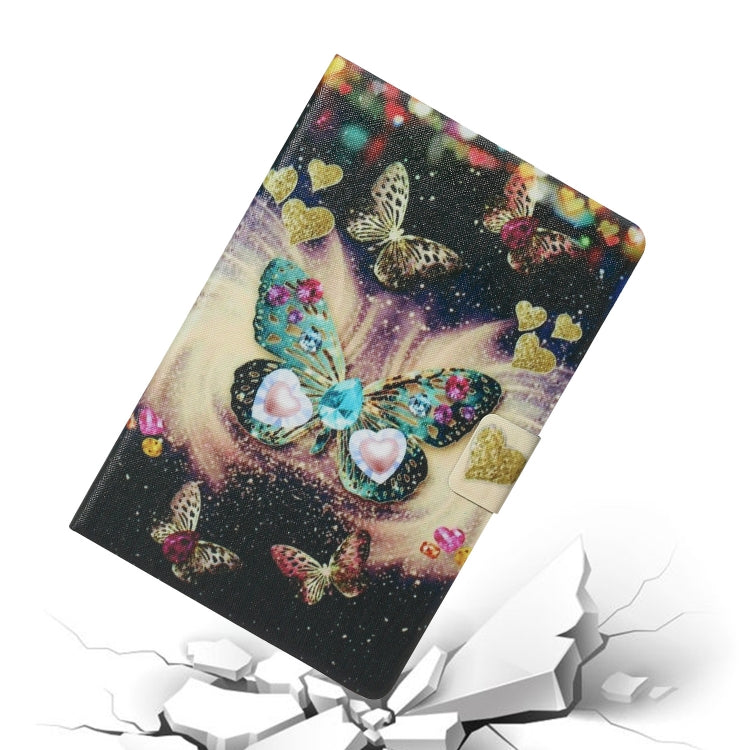 For iPad Pro 11 2024 Voltage Coloured Drawing Smart Leather Tablet Case(Butterflies) - iPad Pro 11 2024 Cases by PMC Jewellery | Online Shopping South Africa | PMC Jewellery | Buy Now Pay Later Mobicred