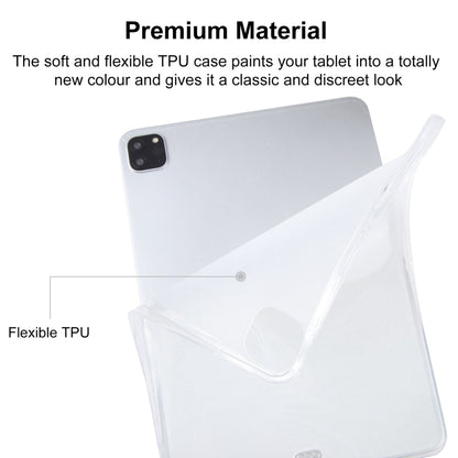 For iPad Pro 13 2024 TPU Tablet Case(Frosted Clear) - iPad Pro 13 2024 Cases by PMC Jewellery | Online Shopping South Africa | PMC Jewellery | Buy Now Pay Later Mobicred