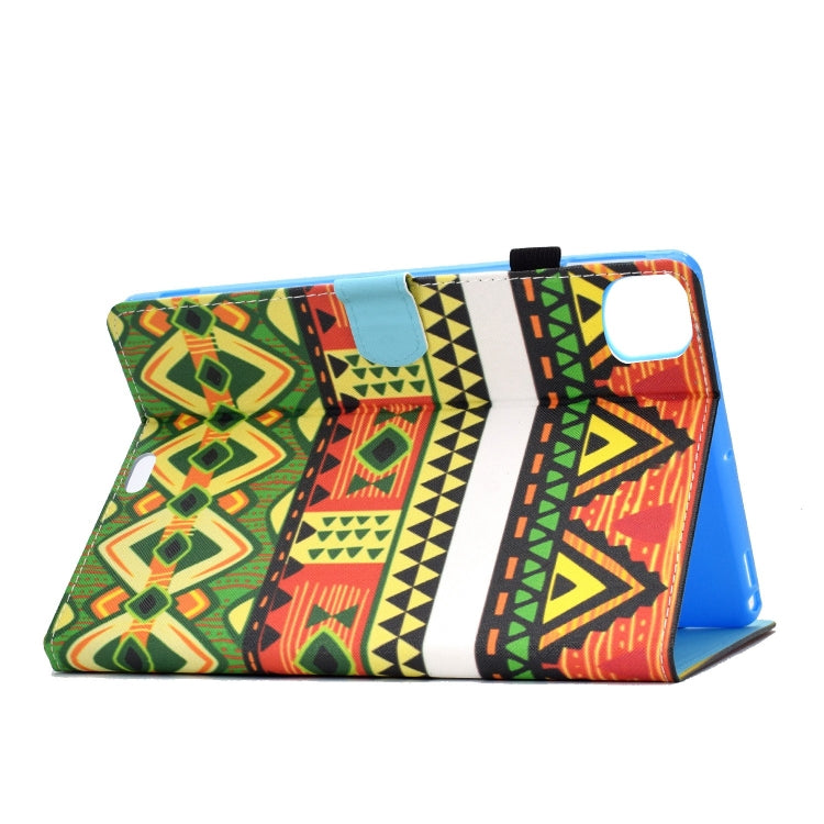 For iPad Pro 11 2024 Painted Stitching Smart Leather Tablet Case(Folk-custom) - iPad Pro 11 2024 Cases by PMC Jewellery | Online Shopping South Africa | PMC Jewellery | Buy Now Pay Later Mobicred