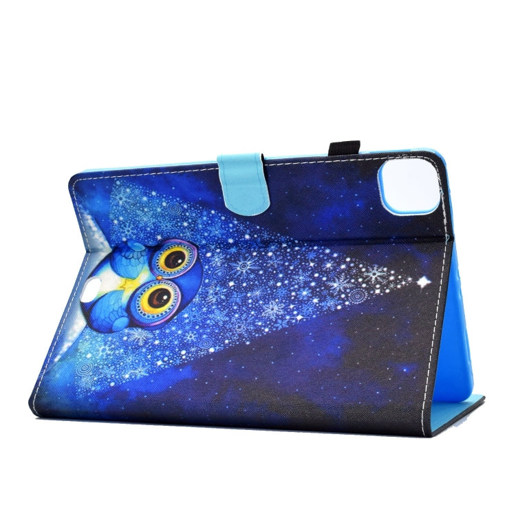 For iPad Pro 11 2024 Painted Stitching Smart Leather Tablet Case(Night Sky Owl) - iPad Pro 11 2024 Cases by PMC Jewellery | Online Shopping South Africa | PMC Jewellery | Buy Now Pay Later Mobicred