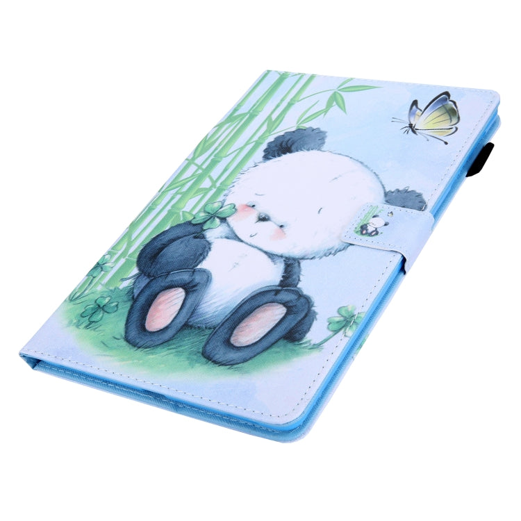 For iPad Pro 11 2024 Colored Drawing Leather Smart Tablet Case(Panda) - iPad Pro 11 2024 Cases by PMC Jewellery | Online Shopping South Africa | PMC Jewellery | Buy Now Pay Later Mobicred