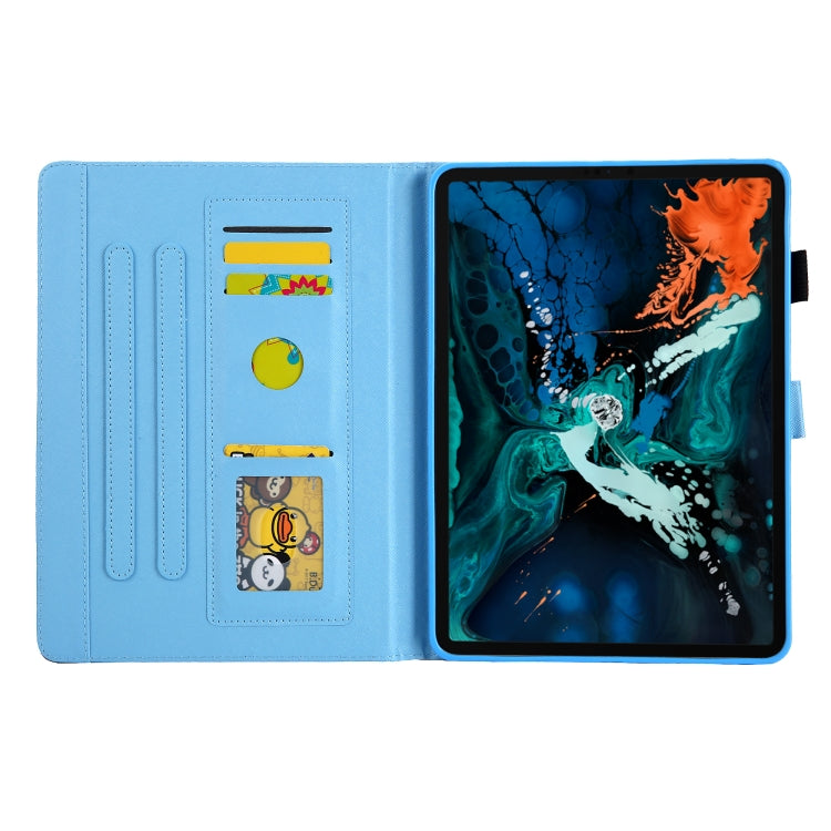 For iPad Pro 11 2024 Colored Drawing Leather Smart Tablet Case(Colorful Elephant) - iPad Pro 11 2024 Cases by PMC TechLife | Online Shopping South Africa | PMC TechLife | Buy Now Pay Later Mobicred
