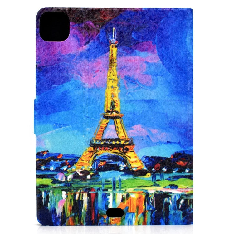 For iPad Pro 11 2024 Voltage Colored Drawing Smart Leather Tablet Case(Eiffel Tower) - iPad Pro 11 2024 Cases by PMC Jewellery | Online Shopping South Africa | PMC Jewellery | Buy Now Pay Later Mobicred