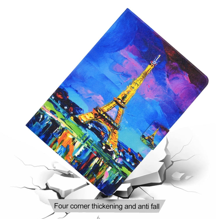 For iPad Pro 11 2024 Voltage Colored Drawing Smart Leather Tablet Case(Eiffel Tower) - iPad Pro 11 2024 Cases by PMC Jewellery | Online Shopping South Africa | PMC Jewellery | Buy Now Pay Later Mobicred