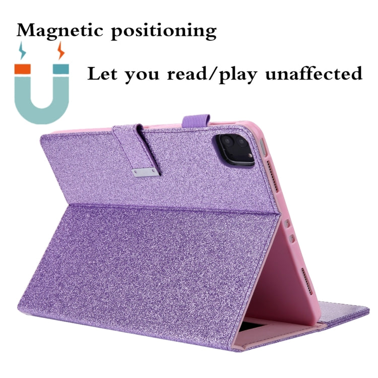 For iPad Pro 11 2024 Business Style Horizontal Flip Leather Smart Tablet Case with Holder(Purple) - iPad Pro 11 2024 Cases by PMC Jewellery | Online Shopping South Africa | PMC Jewellery | Buy Now Pay Later Mobicred