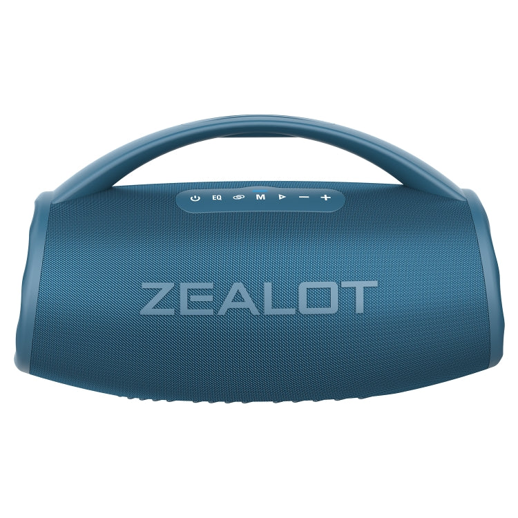 Zealot S97 80W Outdoor Portable RGB Light Bluetooth Speaker(Blue) - Waterproof Speaker by ZEALOT | Online Shopping South Africa | PMC Jewellery | Buy Now Pay Later Mobicred