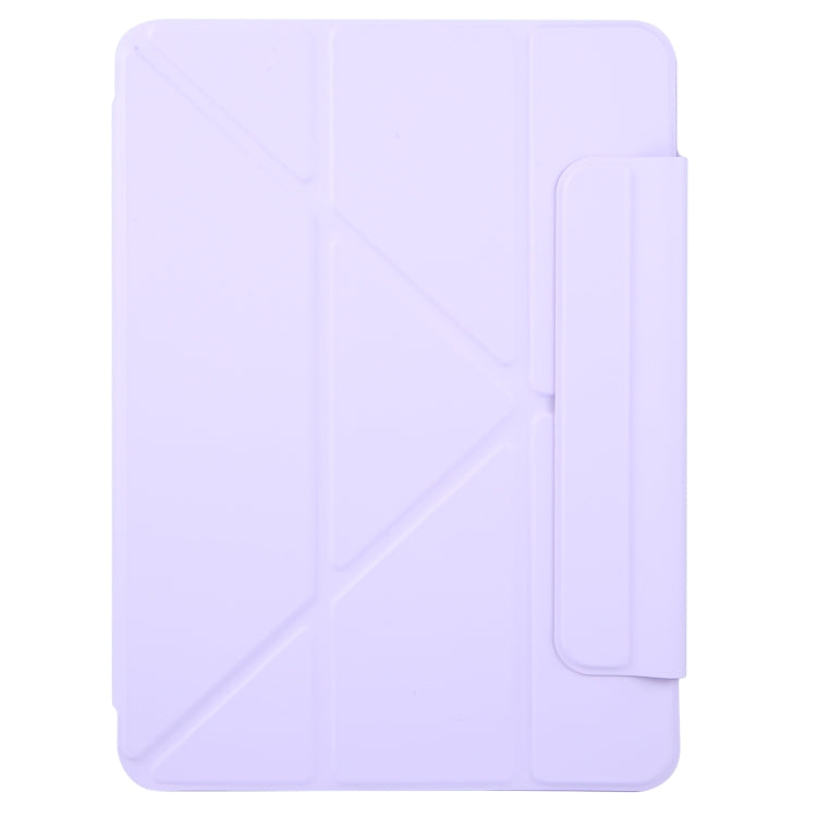 For iPad Pro 11 2024 Y-Shape Double-sided Clip Magnetic Smart Tablet Case(Purple) - iPad Pro 11 2024 Cases by PMC Jewellery | Online Shopping South Africa | PMC Jewellery | Buy Now Pay Later Mobicred