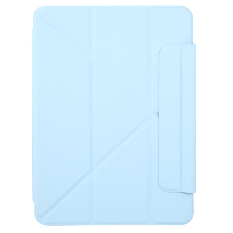 For iPad Pro 11 2024 Y-Shape Double-sided Clip Magnetic Smart Tablet Case(Blue) - iPad Pro 11 2024 Cases by PMC TechLife | Online Shopping South Africa | PMC TechLife | Buy Now Pay Later Mobicred