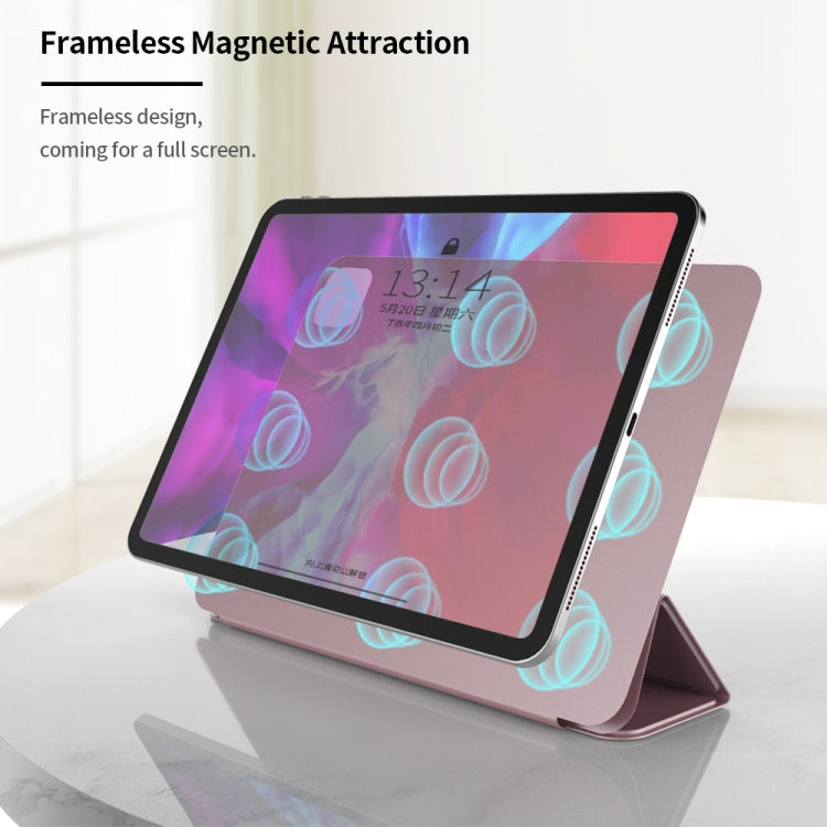 For iPad Pro 13 2024 Ultra-thin Double-sided Clip Magnetic Smart Tablet Case(Pink) - iPad Pro 13 2024 Cases by PMC Jewellery | Online Shopping South Africa | PMC Jewellery | Buy Now Pay Later Mobicred