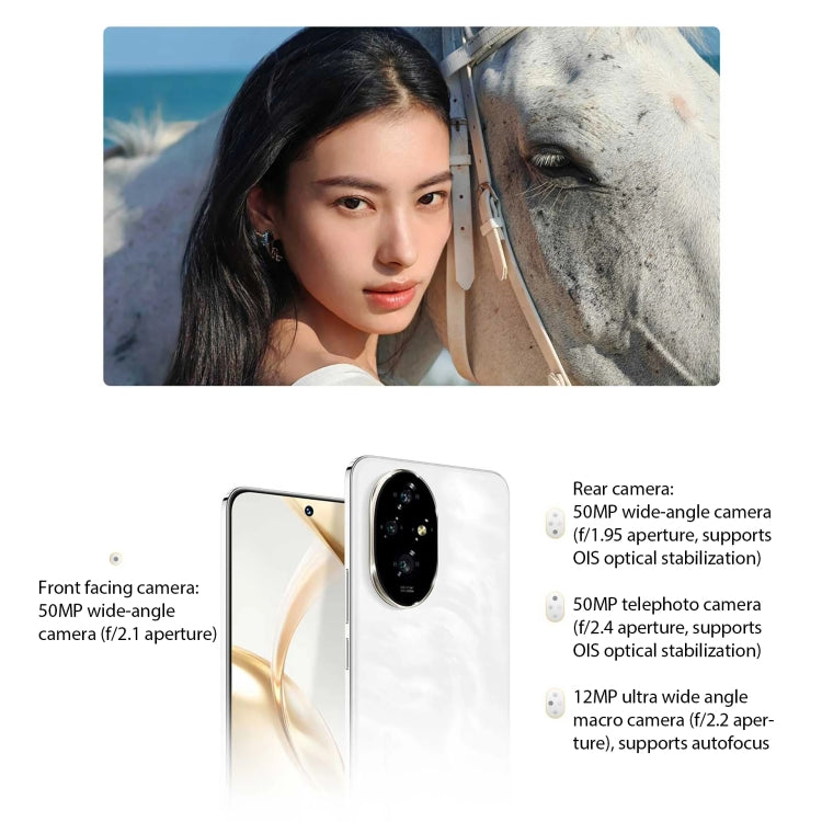 Honor 200, 12GB+256GB, Screen Fingerprint Identification, 6.7 inch MagicOS 8.0 Snapdragon 7 Gen 3 Octa Core, Network: 5G, NFC, OTG(Black) - Honor by Huawei | Online Shopping South Africa | PMC Jewellery | Buy Now Pay Later Mobicred