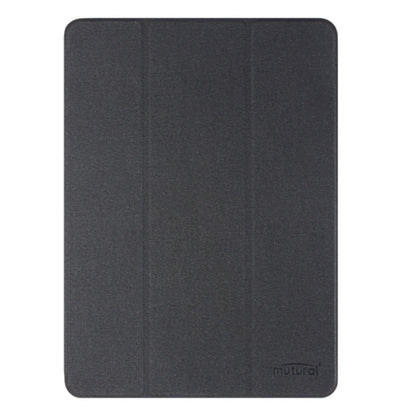 For iPad Pro 11 2024 Mutural YASHI Series Tablet Leather Smart Case(Black) - More iPad Cases by Mutural | Online Shopping South Africa | PMC Jewellery | Buy Now Pay Later Mobicred