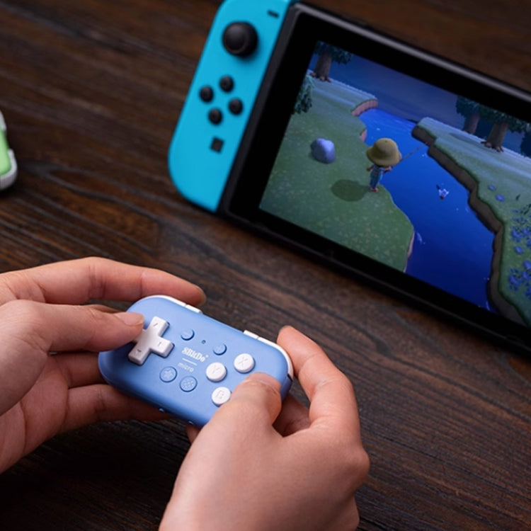 8Bitdo Micro Wireless Bluetooth Game Controller(Blue) - Controller Gamepad by 8BitDo | Online Shopping South Africa | PMC Jewellery | Buy Now Pay Later Mobicred