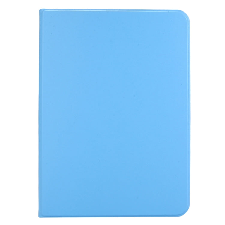 For iPad Air 13 2024 Stretch Voltage Plain Leather Smart Tablet Case(Light Blue) - iPad Air 13 2024 Cases by PMC Jewellery | Online Shopping South Africa | PMC Jewellery | Buy Now Pay Later Mobicred