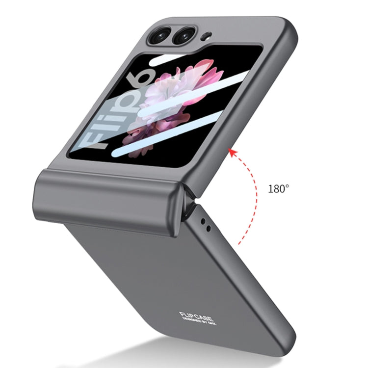 For Samsung Galaxy Z Flip6 GKK Integrated Magnetic Full Coverage Folding Phone Case(Black) - Galaxy Z Flip6 5G Cases by GKK | Online Shopping South Africa | PMC Jewellery | Buy Now Pay Later Mobicred