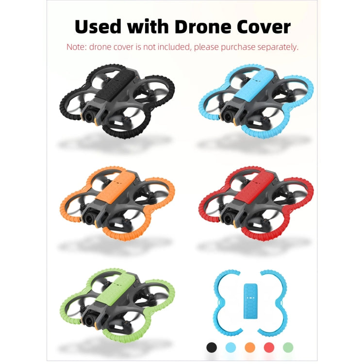 For DJI Avata 2 Sunnylife Drone Anti-Collision Protective Cover Combo Case Kit(Green) - free shipping - PMC TechLife - Order now!
