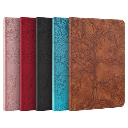 For iPad Pro 13 2024 Tree Life Series Embossed Smart Leather Tablet Case(Rose Gold) - iPad Pro 13 2024 Cases by PMC Jewellery | Online Shopping South Africa | PMC Jewellery | Buy Now Pay Later Mobicred
