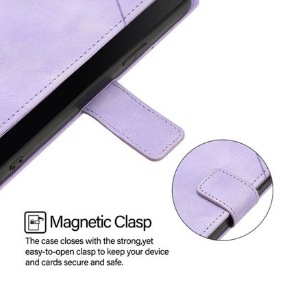 For Blackview Wave 6C Skin Feel Embossed Leather Phone Case(Light Purple) - More Brand by PMC Jewellery | Online Shopping South Africa | PMC Jewellery | Buy Now Pay Later Mobicred