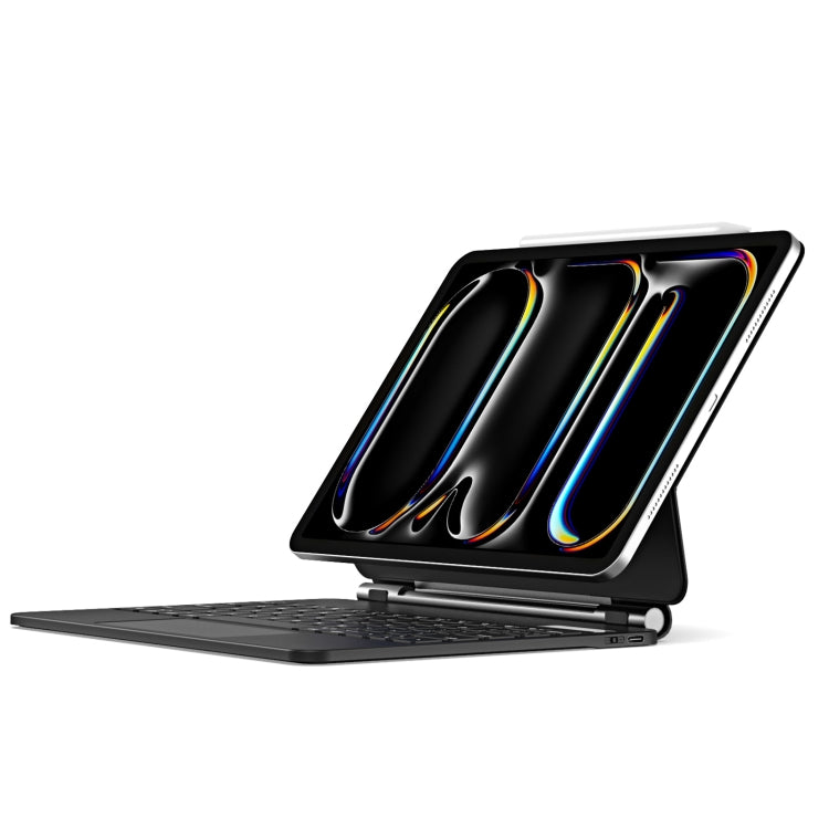 DUX DUCIS MK Series Floating Magnetic Keyboard Tablet Leather Case For iPad Pro 11 2024(Black) - free shipping - PMC TechLife - Order now!