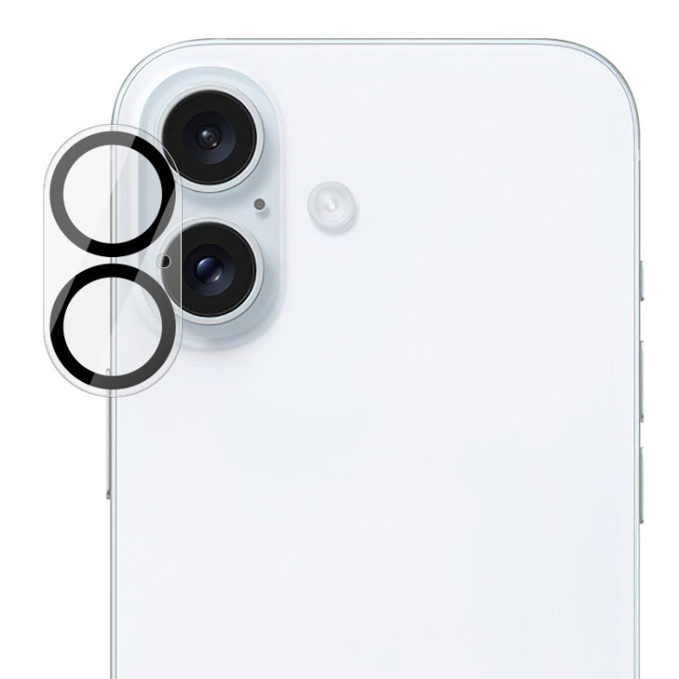 For iPhone 16 / 16 Plus imak High Definition Integrated Glass Lens Film - iPhone 16 Tempered Glass by imak | Online Shopping South Africa | PMC Jewellery | Buy Now Pay Later Mobicred