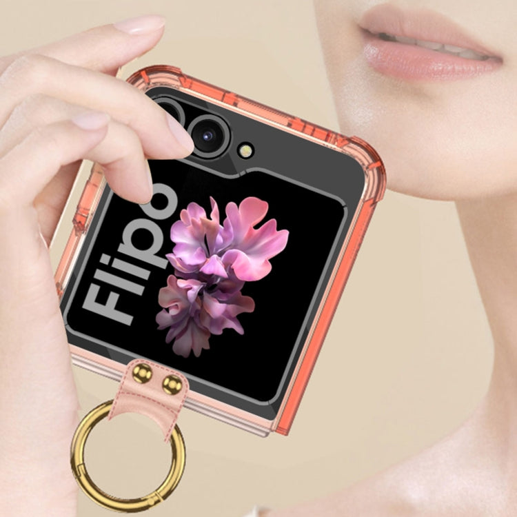 For Samsung Galaxy Z Flip6 / Flip7 FE GKK Airbag Ring Full Coverage Phone Case(Green) - free shipping - PMC Jewellery - Order now!