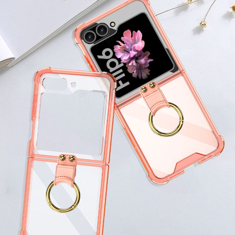 For Samsung Galaxy Z Flip6 / Flip7 FE GKK Airbag Ring Full Coverage Phone Case(Orange) - free shipping - PMC Jewellery - Order now!