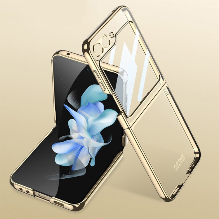 For Samsung Galaxy Z Flip6 / Flip7 FE GKK Integrated Electroplating Full Coverage Phone Case(Gold) - free shipping - PMC Jewellery - Order now!